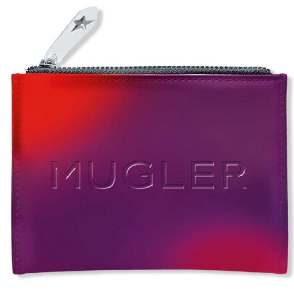 Mugler Ombré Printed Compact Wallet